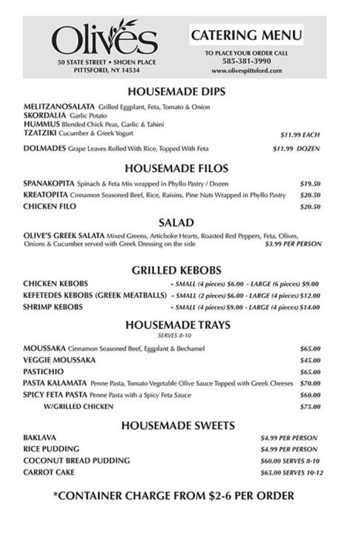 Olives Pittsford: A Hidden Gem in Upstate New York