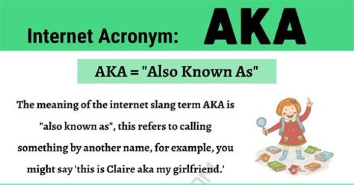 Understanding AKA Acronym: Meaning, Usage, and Significance